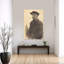 Autoportrait, vers 1857, impression d'art abstrait contemporain, estampe murale-1950601498