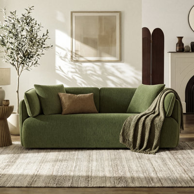 Canapé Chung Modern l 86 po avec coussins