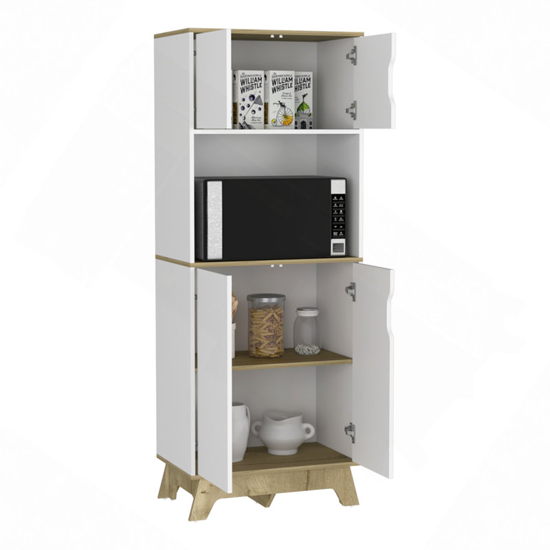 Armoire haute micro-ondes Wallas, cuisine