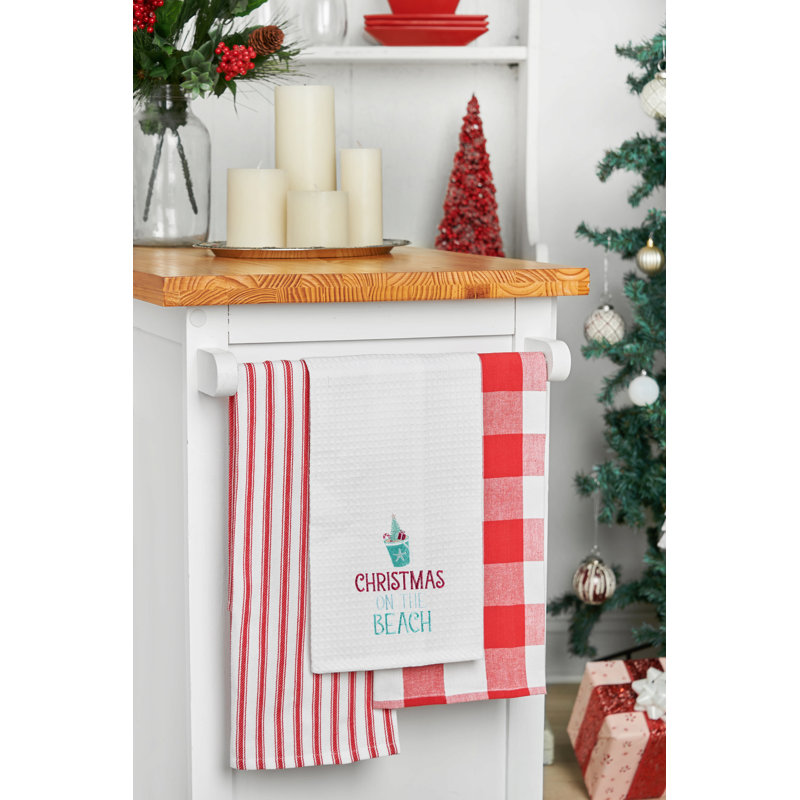 Christmas On The Beach Towel