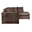 Moana 3 Seater Corduroy Corner Sofa -1526497736-1526497618
