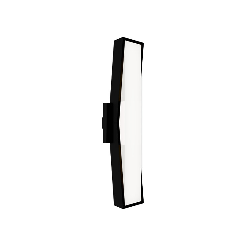 Jordan 4000K Dimmable LED Outdoor Wall Light With Color Temperature Switch from 2700K/3000K/3500K/4000K, Weather Resistant Powder Coated Finish