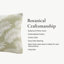 Housse de coussin 100% coton 1 pièce Ella Botanical Sage 14 x 24 po-129942544