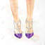 Mauve clouté à talons hauts - Imprimé tendance pour la décoration intérieure-420070660