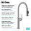 KRAUS Allyn Pull-Down Single Handle Kitchen Faucet-70339146