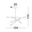 NORDIK - Light Black LED Pendant-111621015
