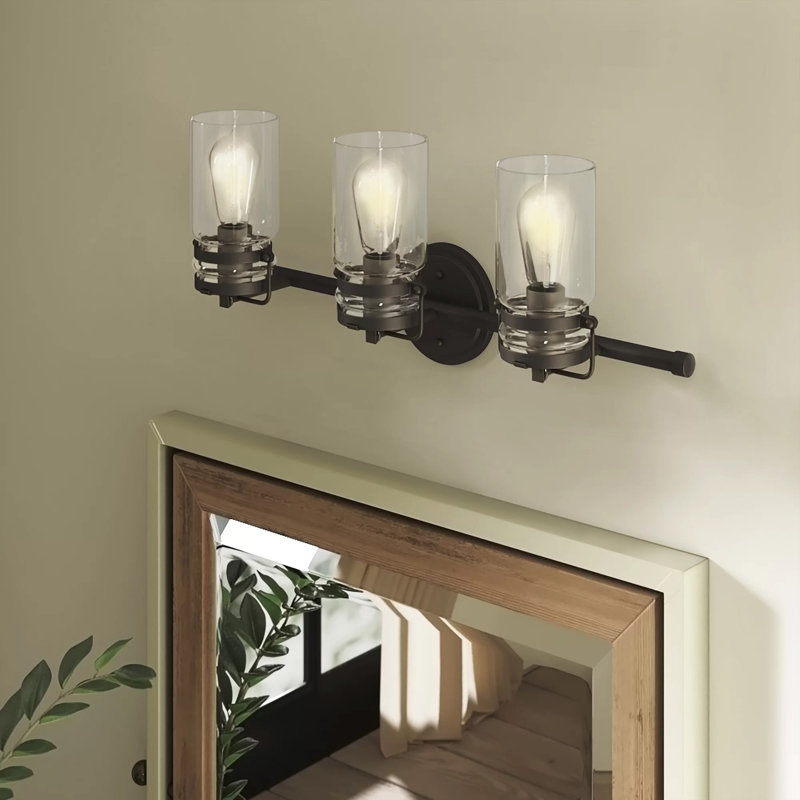 Winder 3 - Light Dimmable Vanity Light, Olde Bronze