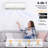  24000 BTU Mini Split AC/Heating System, 4 in 1Mini Split AC, 21 SEER, up to 1650 Sq.Ft