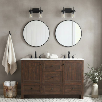 Ensemble de meuble-lavabo double 54 po Soma_Farmhouse / Country_VF2854