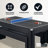 Hathaway Newport Stylish 7 Ft Multi Game Pool Table Combo with Dining Top and Ping Pong – Includes Benches for Home Storage and Accessories-52827219-35031375