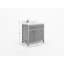 Teck de 36 po Sonoma X P 22 po D Meuble-lavabo à gauche-108347273