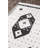 Metro Power Loom Ivory/Black Rug-1845163772
