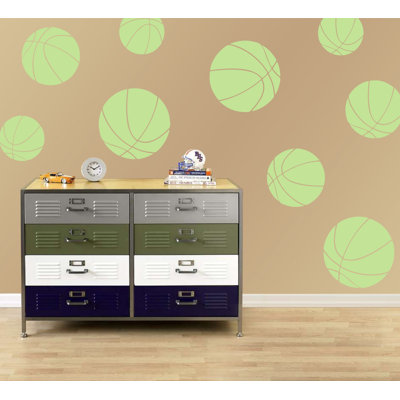 Décalcomanie murale baskets