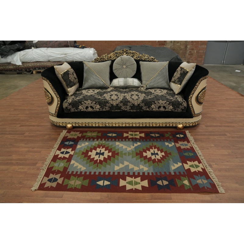 Tapis oriental kilim Earthy Southwestern
