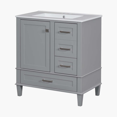 Ensemble de meuble-lavabo moderne 30 po avec meuble-lavabo 30 po