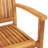 Datrion Teak Wood Outdoor Dining Armchair