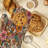 Groovy Boho Whirls Oven Mitt Cotton Twill