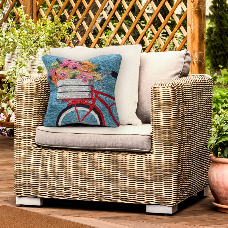 Frontporch Outdoor Square Pillow Cover & Insert