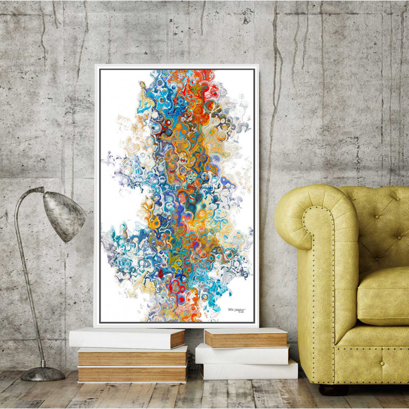 «Ephesians 4: 3 Unity Of The Spirit (Vertical)» par Mark Lawrence, reproduction, Cadre flottant blanc
