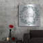 «Live Grateful Eucalyptus Wreath» par Kate Sherrill, art mural en métal-1465191493