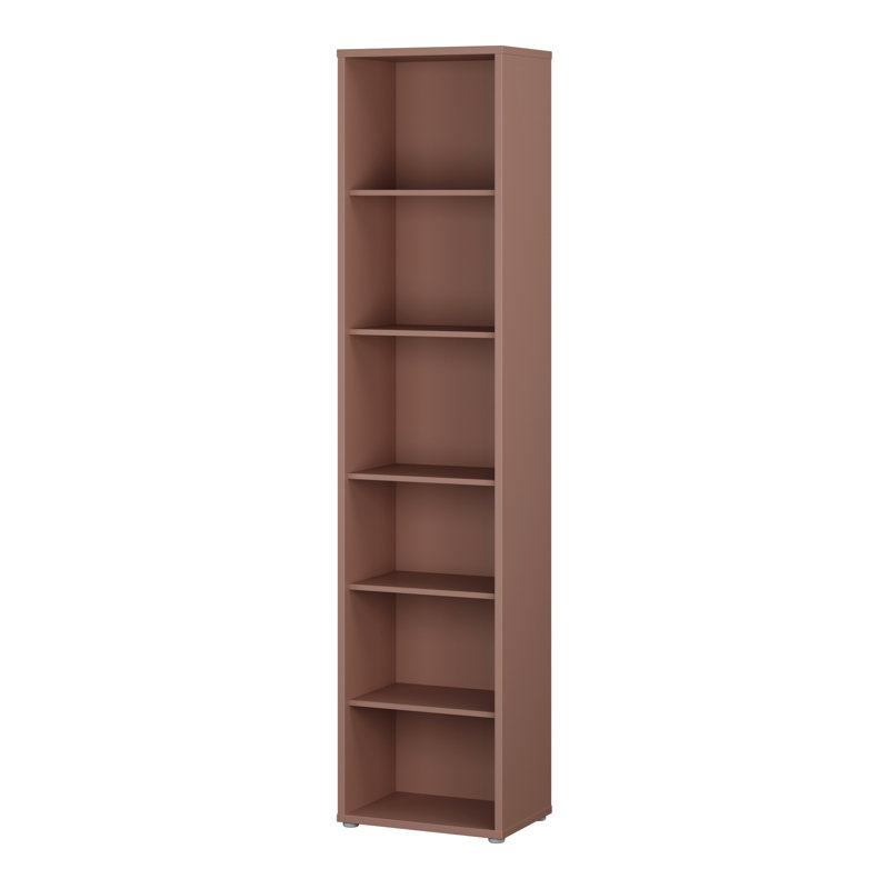 Alice Springs Bookcase, (5 Shelves) 214.3cm.H x 214.3cm.W x 214.3cm.D, Orange
