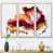 Toile naturelle avec cadre flottant