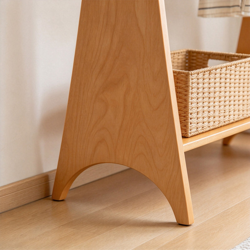 Solid Wood A Frame Coat Rack