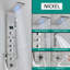 Umana Shower Tower Panel