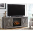 Dazya TV Stand Fireplace for TVs up to 60" Fireplace