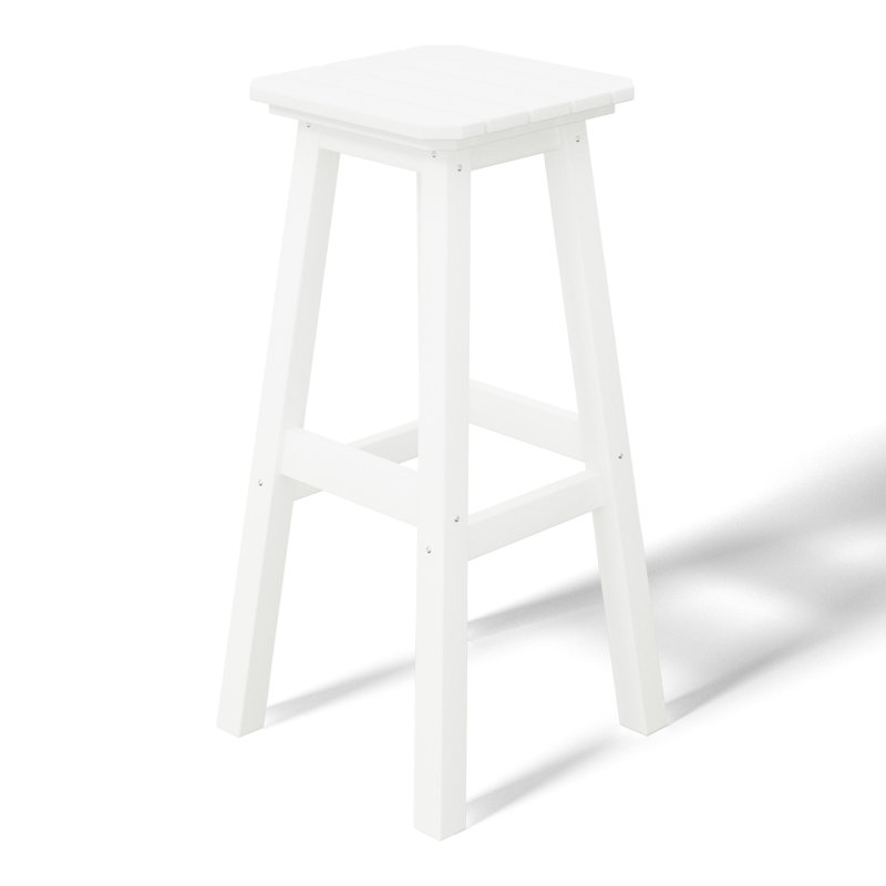 Tabouret d'extérieur Laguna, Blanc