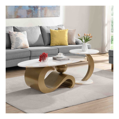 Ensemble de 2 tables de bout Modern Modern
