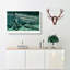 Aurora Borealis Illustration - Wrapped Canvas Painting Pint - Wrapped Canvas-55367418