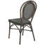 Chaise d’appoint à dossier windsor en noir Sylvester