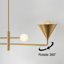 4 - Light Gold Kitchen Island Pendant-1078962334
