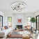 Herrada 20" Space-Saving Flush Mount Ceiling Fan with Adjustable Dimmable LED Light Kit