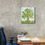  «Quilted Tree 1» par Ethan Harper, art mural sur toile, 20 po x 24 po