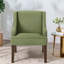 Chaises d'appoint confortables, en bois de lin, style Mid-Century moderne pour le bureau personnel