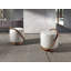 52cm Wide No Pattern Pouffe Ottoman