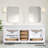 Modern Bathroom Vanity With Double Sinks & Storage-1917215244-1917215247
