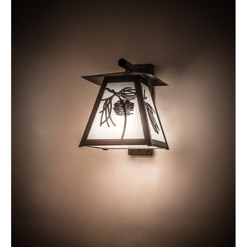 Rustic Lodge 1 - Light Armed Sconce
