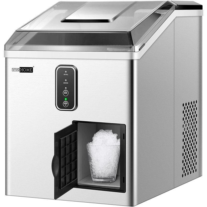 VIVOHOME 33 lb. Daily Production Bullet Clear Ice Freestanding Ice Maker