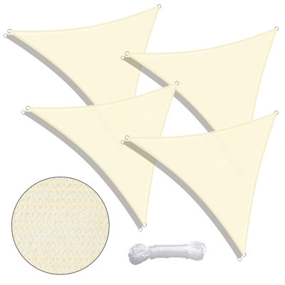 6 pi L 7 pi. D voile d'ombrage triangulaire