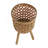 S/3 BAMBOO PLANTERS 11/13/15" NATURAL