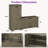  47" Farmhouse Shoe Cabinet L-shaped Shoe Bench-1224940813