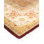 Tapis unique en laine noué à la main 8 pi 1 po x 10 pi 5 po nouvel âge Hayner - rouge / beige / orange