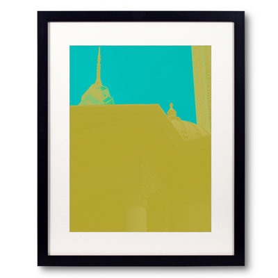 «Mustard Sky» par Kevin Quinn - Art encadré