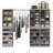 Modular Storage 90.14" W - 99" W Closet System Starter Kit-41989059
