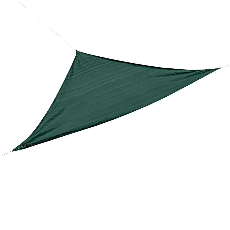 Toile d'ombrage triangulaire 16 pi 5 po x 6 pi 7 po