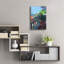 «Terrace View» par Page Pearson Railsback, art mural en verre acrylique-1245041191