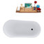 1501.1mm x 718.8mm Soaking Acrylic Bathtub